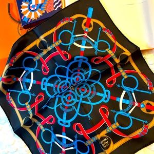 Hermes scarf with original packaging